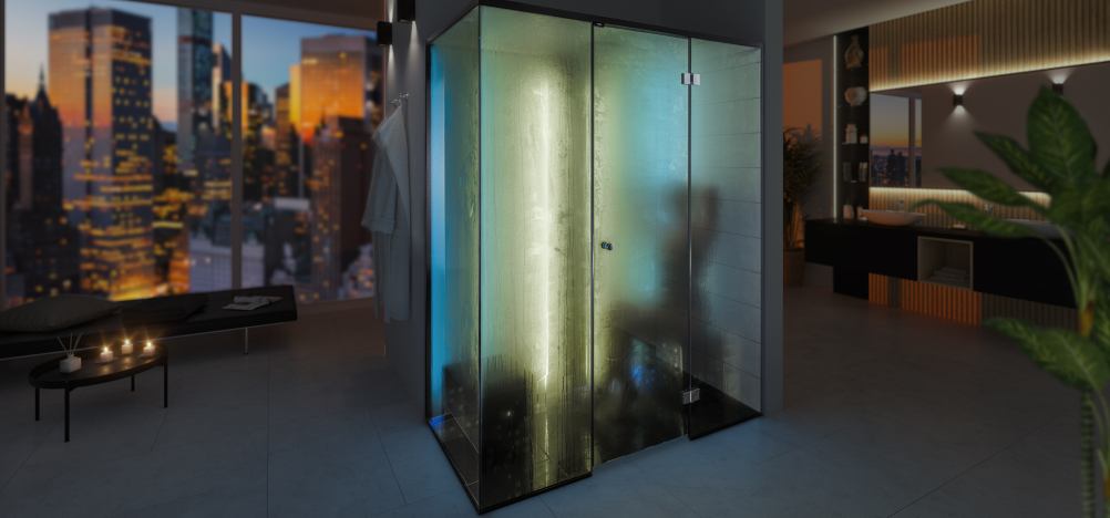 Garinės dušo kabinos