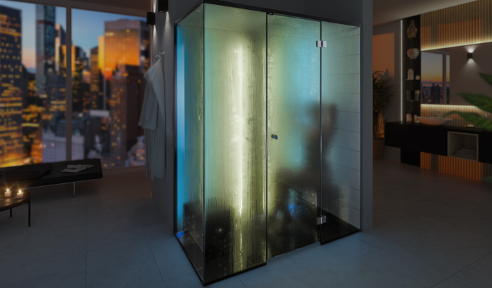 Garinės dušo kabinos