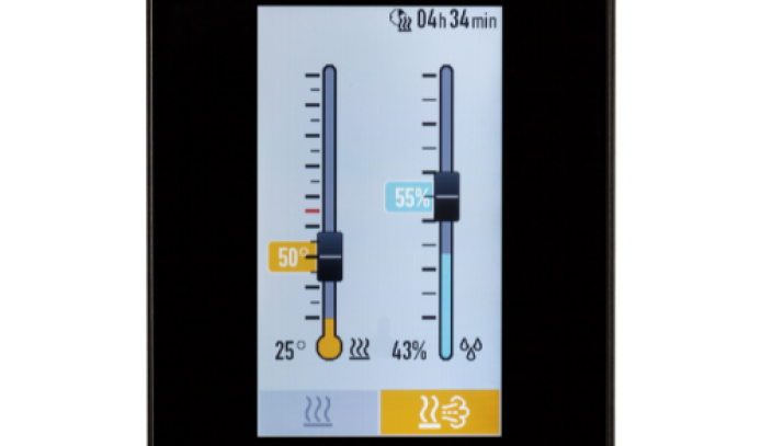 Krosnelių su garu valdymo pultai