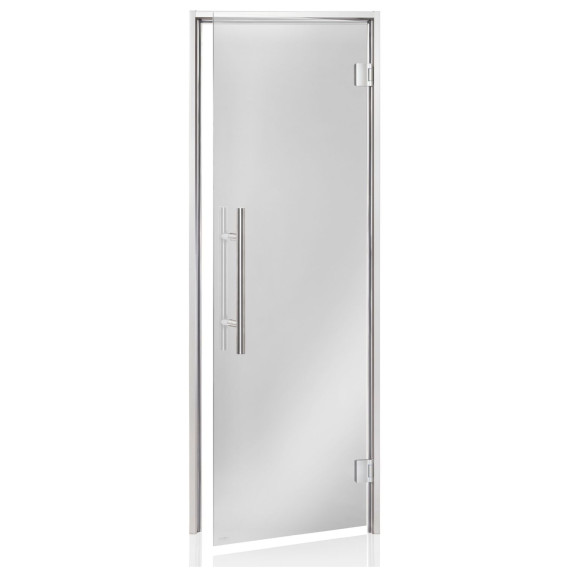 Garinės pirties durys AD AU COMFORT 7 x 190<br>Skaidri