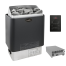 Elektrinė pirties krosnelė Helo Cup Graphite D/STJ 4,5 kW<br>Helo Pure (su WE 30 kontaktorių bloku)