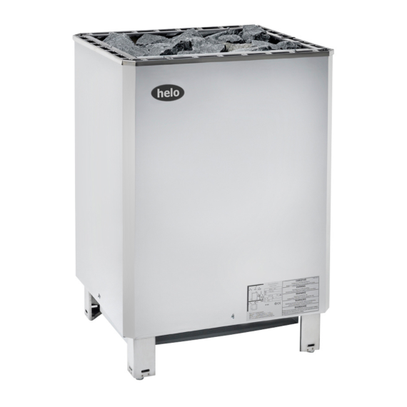 Elektrinė pirties krosnelė HELO SKLE 9,0 kW<br>be valdymo pulto
