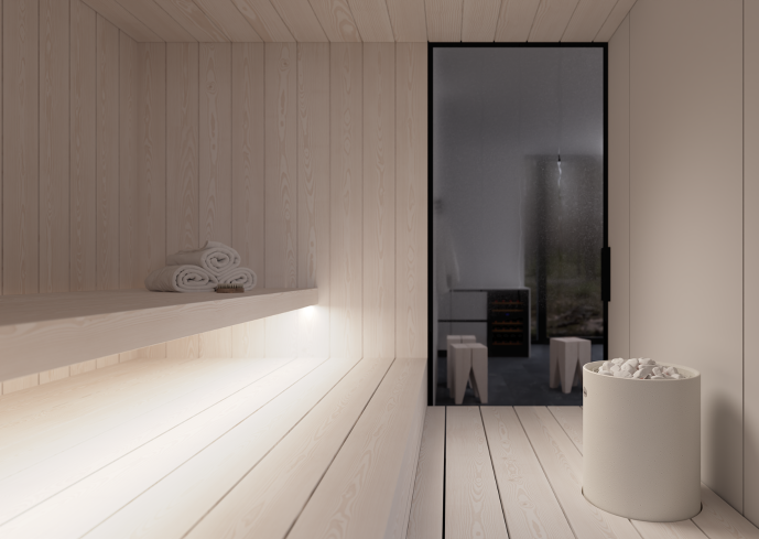 Elektrinė pirties krosnelė TULIKIVI PYRY 4,5 kW<br>be valdymo pulto