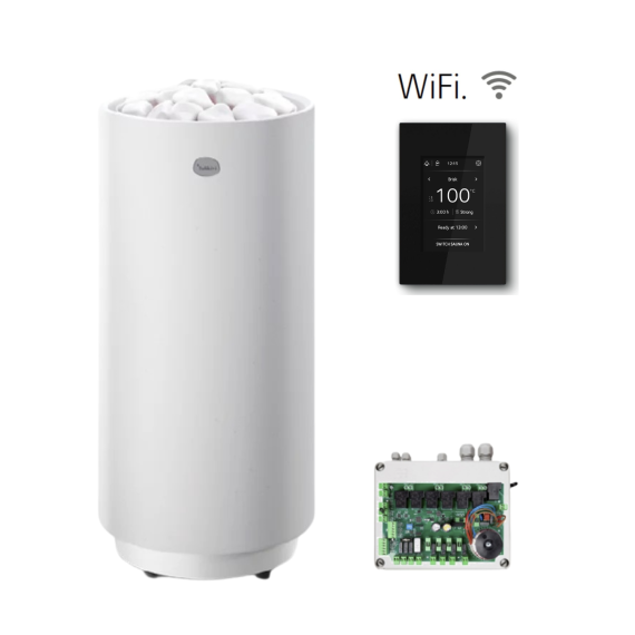 Elektrinė pirties krosnelė TULIKIVI PYRY 4,5 kW<br>Tulikivi Wifi (su SS1630 kontaktorių bloku)