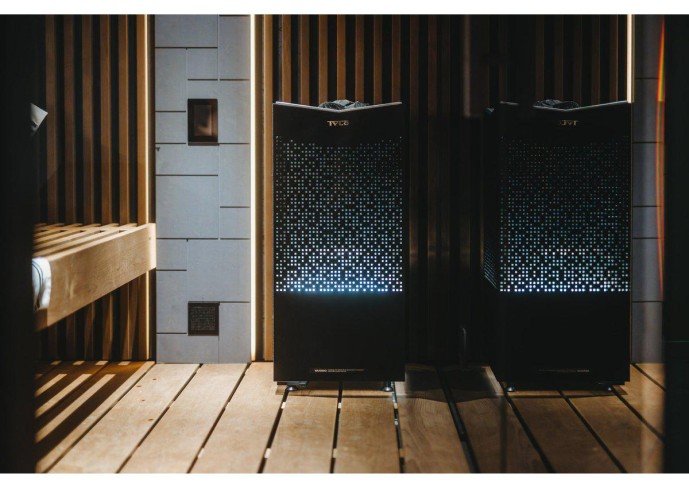 Elektrinė pirties krosnelė TYLO CROWN GREY 6,6 kW<br>Tylo Elite Cloud