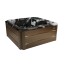 Masažinis baseinas Sundance Spa BRISTOL 780™ Series Modern Hardwood<br>Midnight