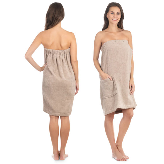 Moteriška pirties prijuostė S/M<br>Smėlio
