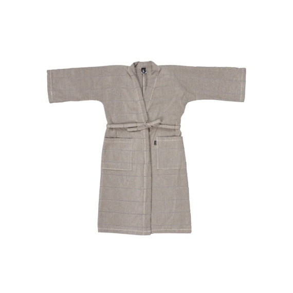 Chalatas LAITURI <br>Natūrali/Juoda