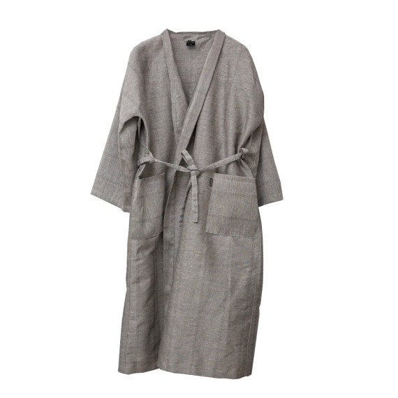 Chalatas LAITURI S<br>Natūrali/Juoda