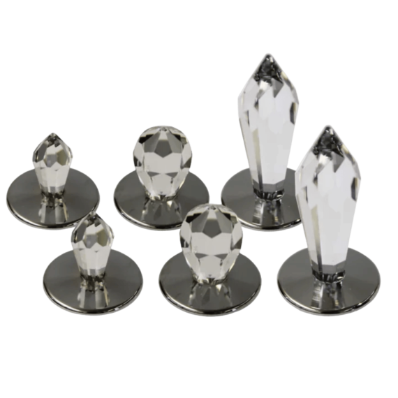Cariitti Starry Sky Crystal Set, chromas, 75 šviesolaidžiai, 6 kristalai, 4000 K, 1 W, Pirties apšvietimas - Profesionalūs pirties įrengimo sprendimai jūsų namams