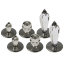 Cariitti Starry Sky Crystal Set, chromas, 75 šviesolaidžiai, 6 kristalai, 4000 K, 1 W, Pirties apšvietimas - Profesionalūs pirties įrengimo sprendimai jūsų namams