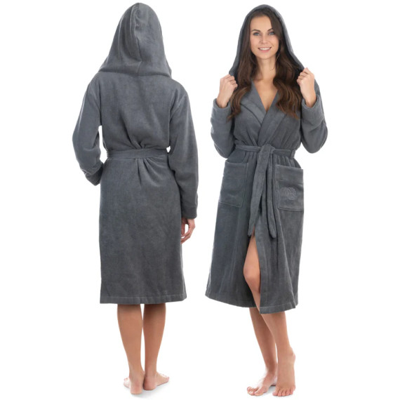 Chalatas unisex S<br>Balta