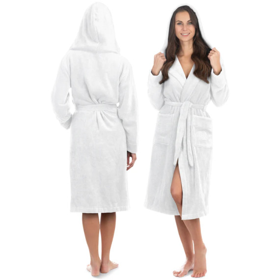 Chalatas unisex S<br>Balta