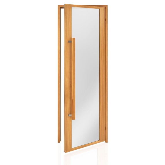 Pirties durys AD ETNA 7 x 190 Matinė skaidri, Saunos durys