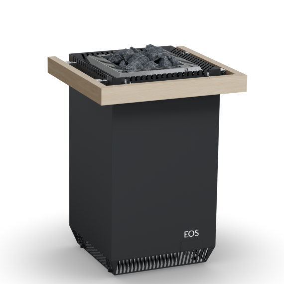 Elektrinė pirties krosnelė EOS Bi-O SELECTION ANTHRACITE 7,5 kW<br>be valdymo pulto