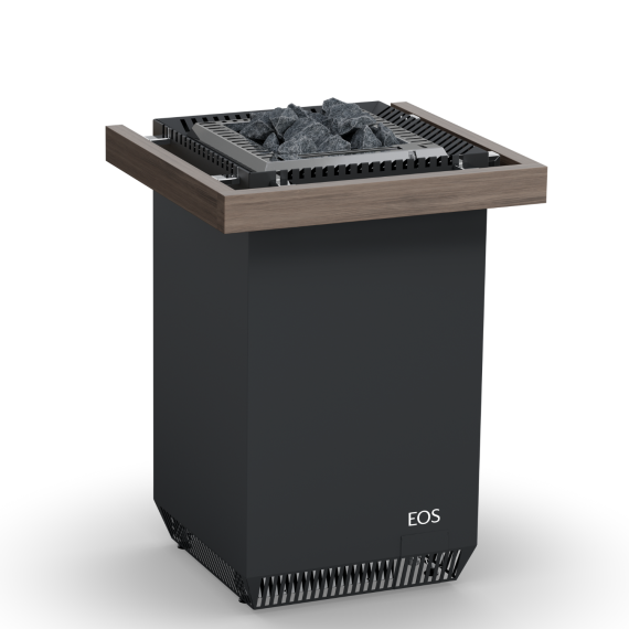 Elektrinė pirties krosnelė EOS Bi-O SELECTION ANTHRACITE 7,5 kW<br>be valdymo pulto