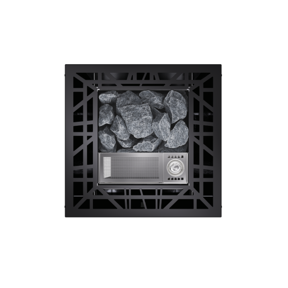 Elektrinė pirties krosnelė EOS BI-O CUBO 2 BLACK 7,5 kW<br>Styling 1