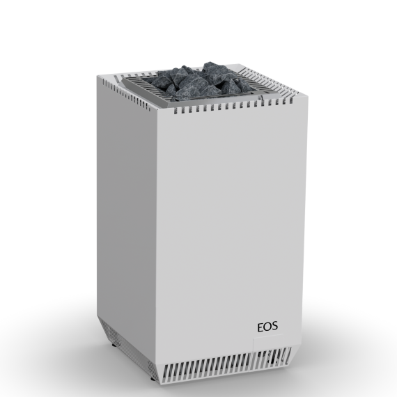 Elektrinė pirties krosnelė EOS BI-O SELECTION MATT WHITE 7,5 kW<br>be valdymo pulto