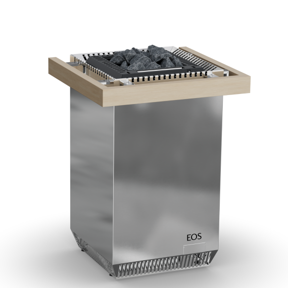 Elektrinė pirties krosnelė EOS Bi-O SELECTION STAINLESS STEEL 7,5 kW<br>be valdymo pulto