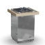 Elektrinė pirties krosnelė EOS Bi-O SELECTION STAINLESS STEEL 7,5 kW<br>be valdymo pulto