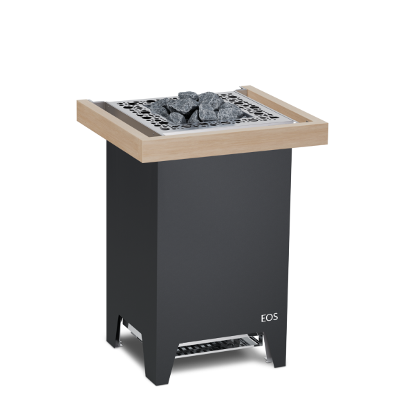 Elektrinė pirties krosnelė EOS CUBO 2 ANTHRACITE 7,5 kW<br>Styling 1