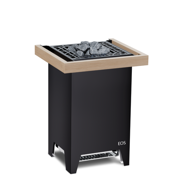 Elektrinė pirties krosnelė EOS CUBO 2 BLACK 7,5 kW<br>Styling 1