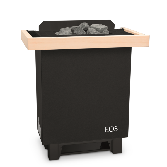 Elektrinė pirties krosnelė EOS GRACIL BLACK 4,5 kW<br>be valdymo pulto
