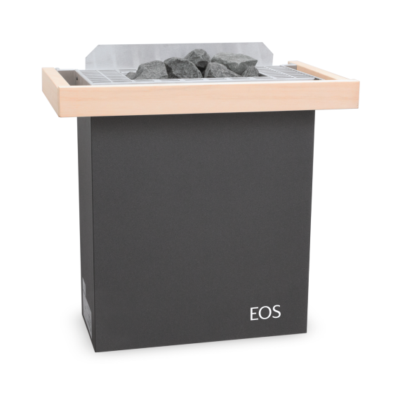 Elektrinė pirties krosnelė EOS GRACIL W ANTHRACITE 6,0 kW<br>be valdymo pulto