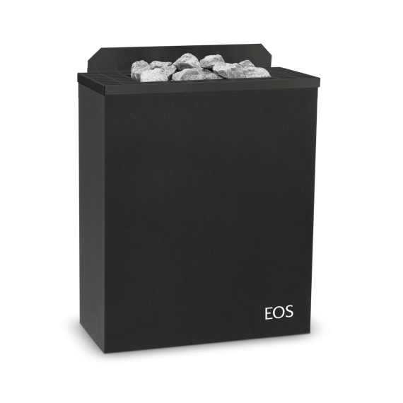 Elektrinė pirties krosnelė EOS GRACIL W BLACK 6,0 kW<br>be valdymo pulto