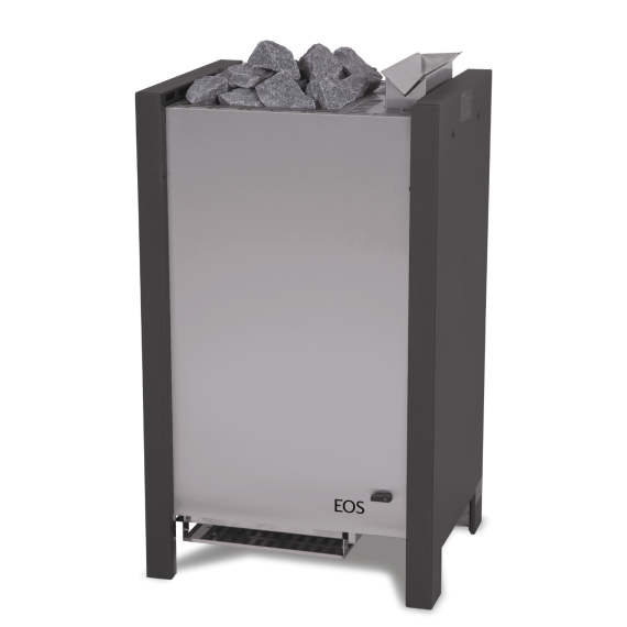 Elektrinė pirties krosnelė EOS HERKULES S25 VAPOR ANTHRACITE 7,5 kW<br>be valdymo pulto