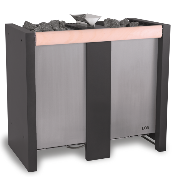 Elektrinė pirties krosnelė EOS HERKULES XL S120 HD ANTHRACITE 18,0 kW<br>be valdymo pulto