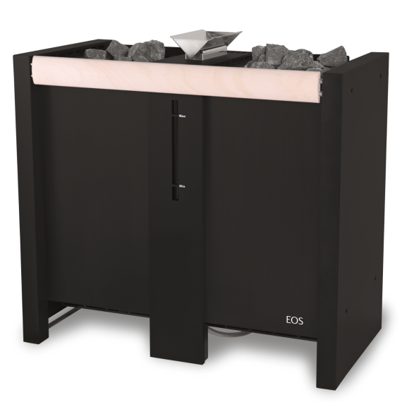 Elektrinė pirties krosnelė EOS HERKULES XL S120 HD VAPOR BLACK 18,0 kW<br>be valdymo pulto