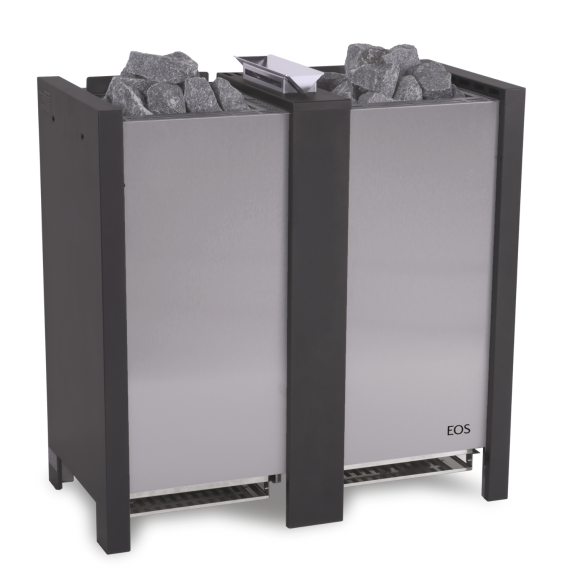 Elektrinė pirties krosnelė EOS HERKULES XL S50 ANTHRACITE 12,0 kW<br>be valdymo pulto