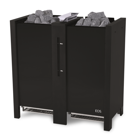 Elektrinė pirties krosnelė EOS HERKULES XL S50 VAPOR BLACK 12,0 kW<br>be valdymo pulto