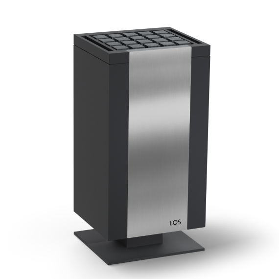 Elektrinė pirties krosnelė EOS MYTHOS S35 STAINLESS STEEL 7,5 kW<br>Be garintuvo
