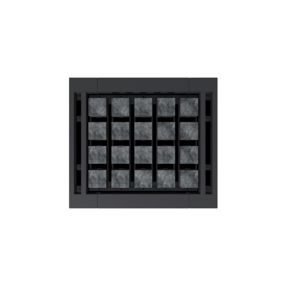 Elektrinė pirties krosnelė EOS MYTHOS S35 STAINLESS STEEL 7,5 kW<br>Be garintuvo