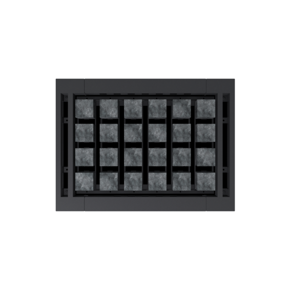 Elektrinė pirties krosnelė EOS MYTHOS S45 ANTHRACITE 12,0 kW<br>Be garintuvo