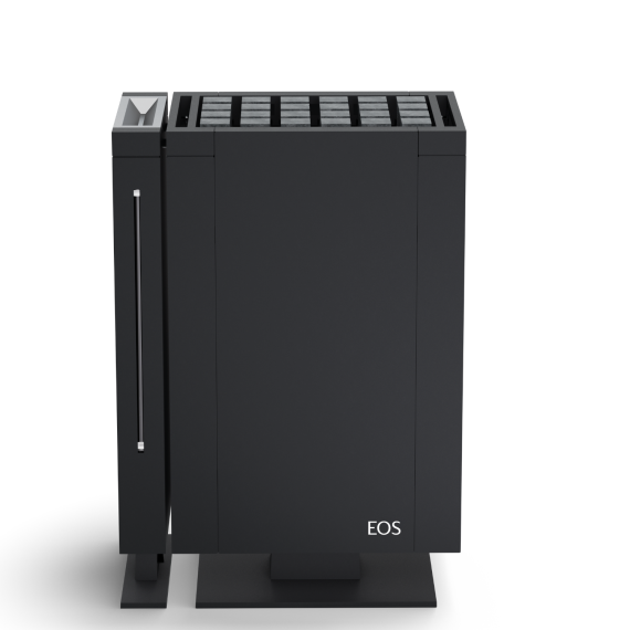 Elektrinė pirties krosnelė EOS MYTHOS S45 ANTHRACITE 12,0 kW<br>Be garintuvo
