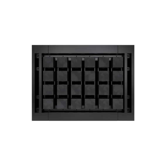 Elektrinė pirties krosnelė EOS MYTHOS S45 BLACK 12,0 kW<br>Be garintuvo