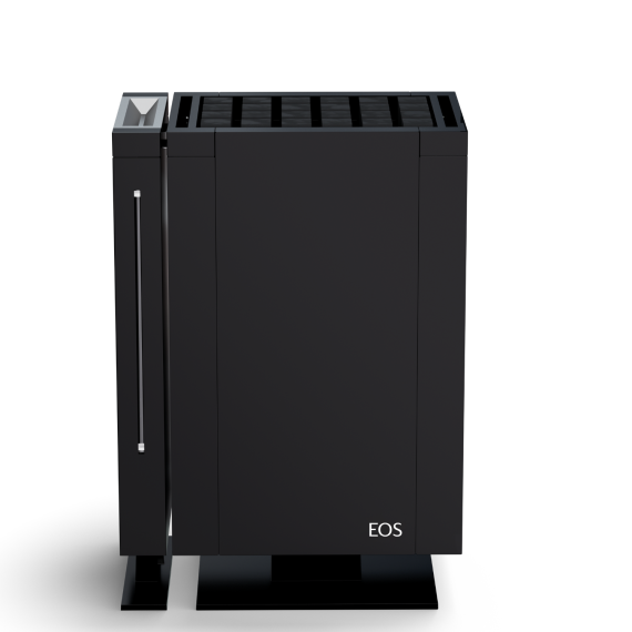 Elektrinė pirties krosnelė EOS MYTHOS S45 BLACK 12,0 kW<br>Be garintuvo