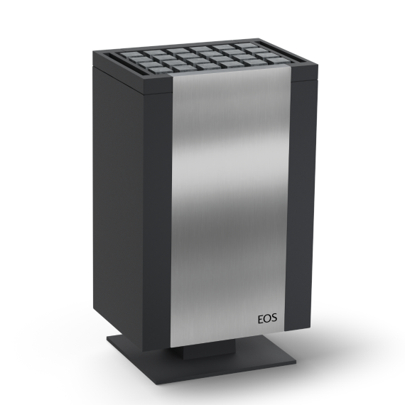 Elektrinė pirties krosnelė EOS MYTHOS S45 STAINLESS STEEL 12,0 kW<br>Be garintuvo