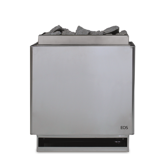 Elektrinė pirties krosnelė EOS P1 W STAINLESS STEEL 12,0 kW<br>be valdymo pulto