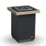 Elektrinė pirties krosnelė EOS SELECTION ANTHRACITE 7,5 kW<br>be valdymo pulto