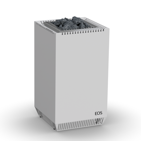 Elektrinė pirties krosnelė EOS SELECTION MATT WHITE 7,5 kW<br>be valdymo pulto