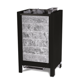 Elektrinė pirties krosnelė EOS STONE S25 VAPOR BLACK