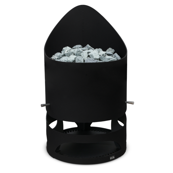 Elektrinė pirties krosnelė EOS ZEUS HD BLACK 20,0 kW<br>be valdymo pulto