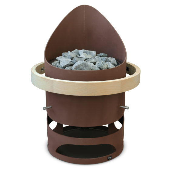 Elektrinė pirties krosnelė EOS ZEUS HD BROWN 20,0 kW<br>be valdymo pulto