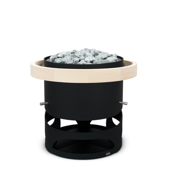 Elektrinė pirties krosnelė EOS ZEUS L HD BLACK 20,0 kW<br>be valdymo pulto
