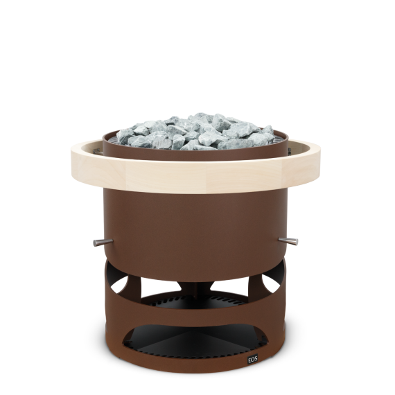 Elektrinė pirties krosnelė EOS ZEUS L HD BROWN 20,0 kW<br>be valdymo pulto