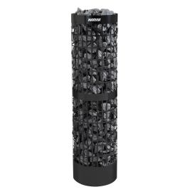 Elektrinė pirties krosnelė HARVIA CILINDRO PRO BLACK STEEL